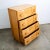 1960s 1960s Mid Century Modern Highboy Dresser Maple 4 Drawer Heywood Wakefield Rio Vintage For Sale - Image 5 of 12