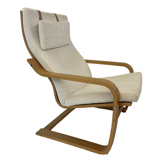 Ikea Poäng Bentwood Lounge Chair by Noboru Nakamura For Sale