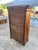 Wood French 19th Century Louis Philippe Burl Walnut Marble Top Secretaire For Sale - Image 7 of 12