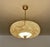 Art Deco Pendant Light in Marble Glass, 1930s For Sale - Image 4 of 18