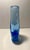 Italian Vintage Murano Goccia Teardrop Art Glass Vase Blue Sommerso Italian 7.75” For Sale - Image 3 of 6