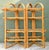 Vintage Arched Rattan Accordion Etagere For Sale - Image 11 of 12