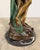 Late 20th Century Bronze “Diana With Leaves” Sculpture, 35” H – Classical Female Figure on Marble Base For Sale - Image 4 of 11