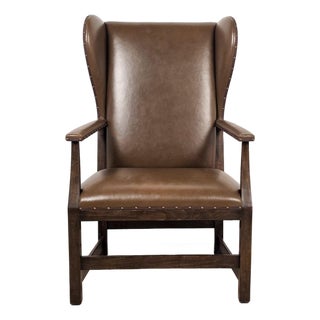 Bespoke Wing Chair, Circa 1980 For Sale