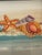 Coastal 1970s Florida Coastal Collage Art Framed 6 PCS Set Sea Shells, . Pelicans For Sale - Image 3 of 6