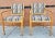Late 20th Century Maple Faux Bamboo Tapestry Upholstered Arm Chairs, a Pair For Sale - Image 5 of 6