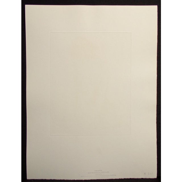 Roger Hebbelinck "Nu No. 1" Nude #1 Hand Signed Vintage Etching For Sale - Image 4 of 8