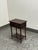 Traditional Circa 1999 Bombay Co. Side Table + Casters For Sale - Image 3 of 12