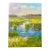 Marsh Coastal Landscape Oil Painting on Canvas by K. Hanna – 12" X 16" For Sale
