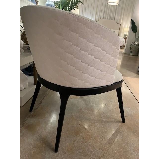 Sleek and comfortable accent seating for an office or guest room. Hand made in Ecuador from French Oak and covered with a...