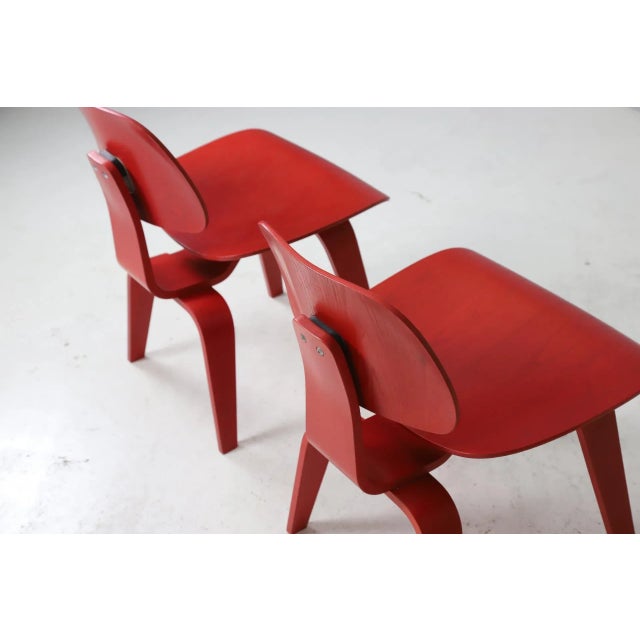 Dcw Dining Chairs by Charles & Ray Eames for Vitra, 1990s, Set of 4 For Sale - Image 10 of 11