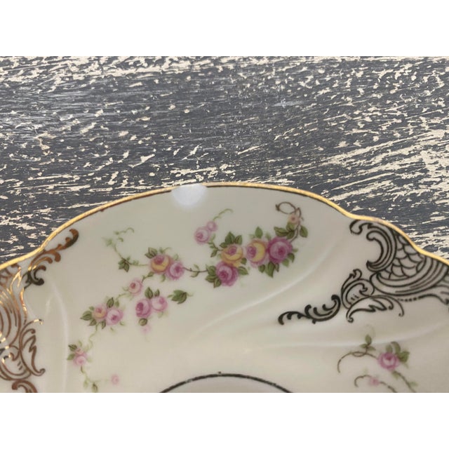 Vintage Thomas Ivory Bavaria Rose & Gold China Set — 53 Pieces For Sale - Image 12 of 12