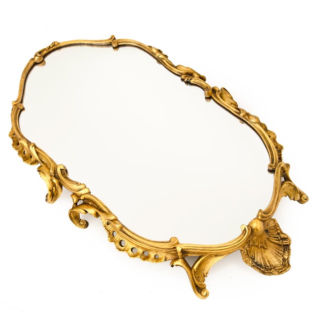 Metal French Louis XV Gilt Bronze Surtout De Table Circa 1880 For Sale - Image 7 of 14