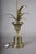 Hollywood Regency Brass Palm Leaf Double Socket Table Lamp, Europe, 1960s For Sale - Image 10 of 12