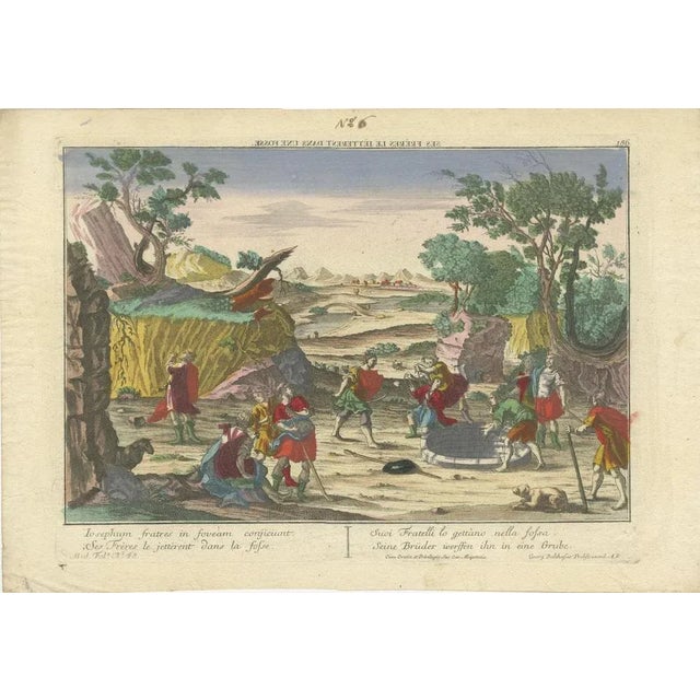 Joseph Thrown into a Pit by His Brothers, 1770, Optical Print For Sale - Image 9 of 10
