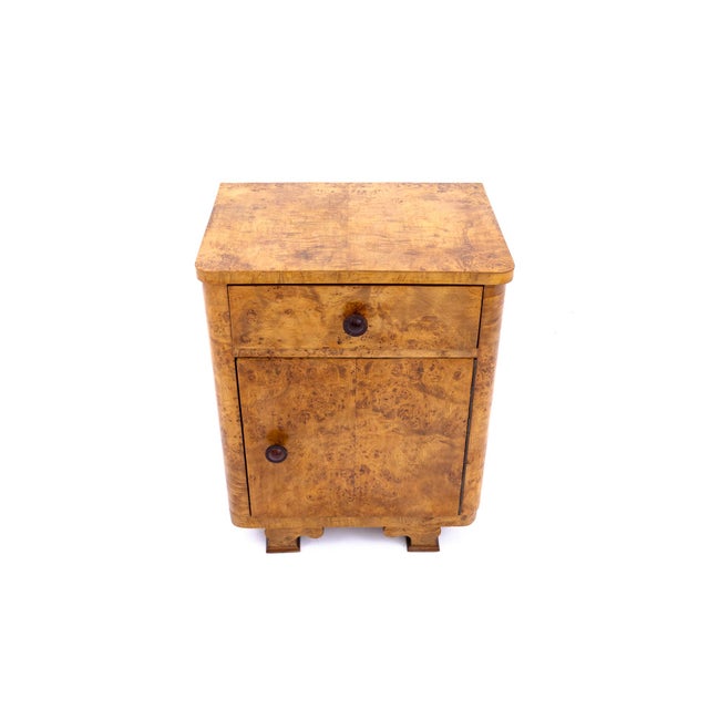 Art Deco Style Side Tables, Poland, 1950s, Set of 2 For Sale - Image 3 of 15