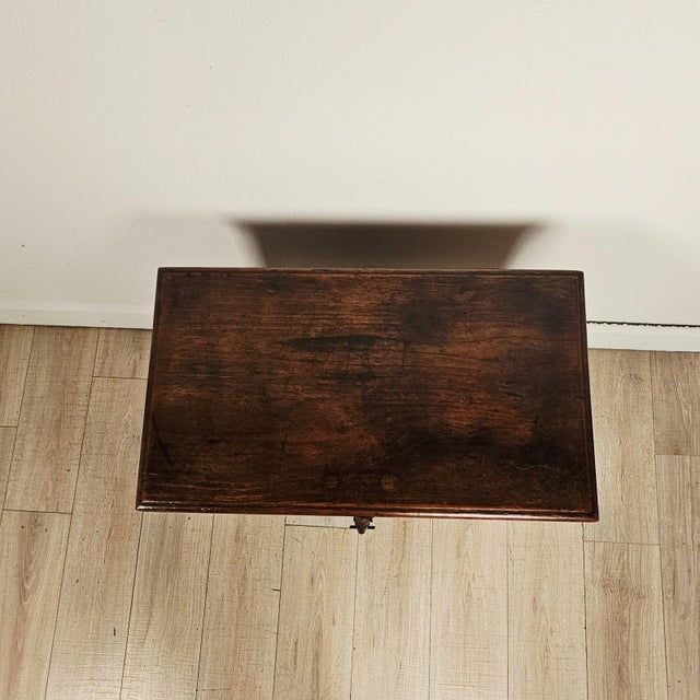 Southeast Asian Teak Merchant's Trunk, 19th Century or Earlier For Sale - Image 10 of 12