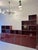 Modular Shelving Unit in Burgundy Red Lacquered Wood and Chromed Metal Frame, Italy, 1970s For Sale - Image 11 of 13