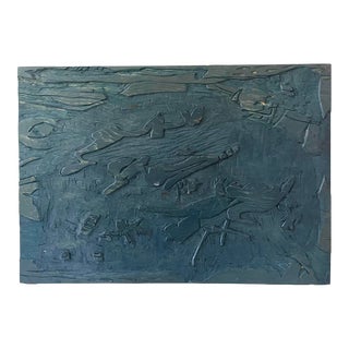 Abraham P. Hankins Original Wood Cut Printing Board For Sale