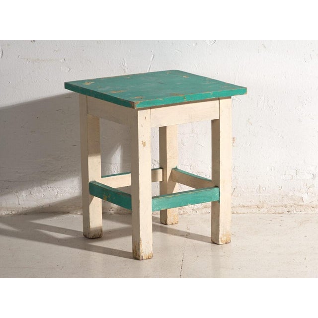 Bedside Tables in Pine Wood, Central Europe, 1940, Set of 2 For Sale - Image 9 of 12