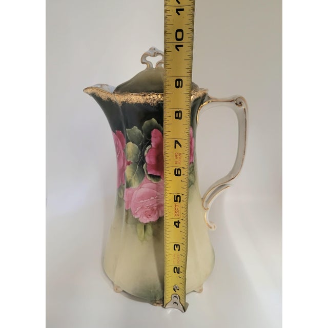 Antique German Porcelain Chocolate Pot For Sale - Image 12 of 12