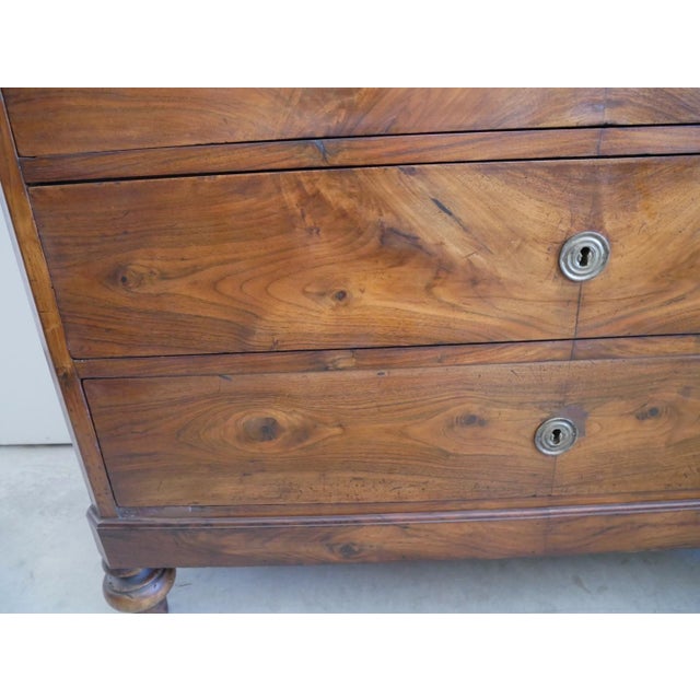 Antique Walnut Chest of Drawers. 1900s For Sale - Image 10 of 18