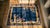 Textile Pretty Navy Background Color With Flowers Border in a Chinoiserie Pattern Antique Chinese Art Deco Rug For Sale - Image 7 of 8