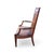 Vintage English Leather and Mahogany Armchair, 1920s For Sale - Image 4 of 18