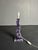 Mid-Century Modern Postmodern French Zig Zag Faux Marble Table Lamp, 1980s For Sale - Image 3 of 12