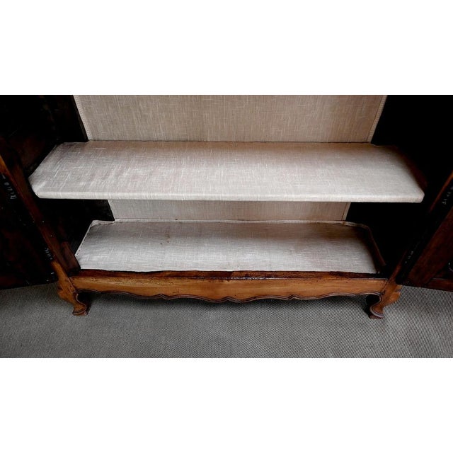 Louis XV Little Cabinet Library in Cherry Trees For Sale - Image 18 of 18