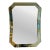 1950s Italian Modern Fontana Arte Inspired Beveled Mirror For Sale