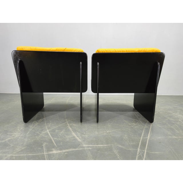 Italian Space Age Lounge Chairs, 1970s, Set of 2 For Sale - Image 12 of 18