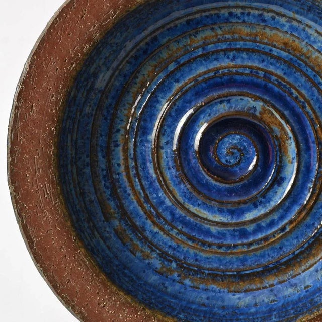 Rustic Danish Stoneware Bowl by Michael Andersen, 1960s For Sale - Image 3 of 10