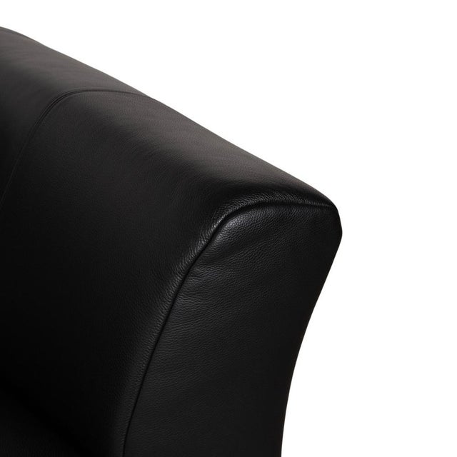 Modern 322 Three-Seater Sofa in Leather from Rolf Benz For Sale - Image 3 of 13