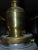 Antique Steuben Style Brass 5-Armed Chandelier For Sale - Image 14 of 16