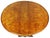 Brown English Victorian Period Burl and Satinwood Inlaid Sutherland Drop Leaf Table For Sale - Image 8 of 12