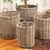 Party of four, right this way. This set of 4 baskets in dove gray are made with family in mind. Perfect for sorting...