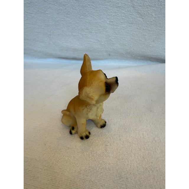 Tan Ceramic Lifelike Chihuahua For Sale - Image 8 of 10