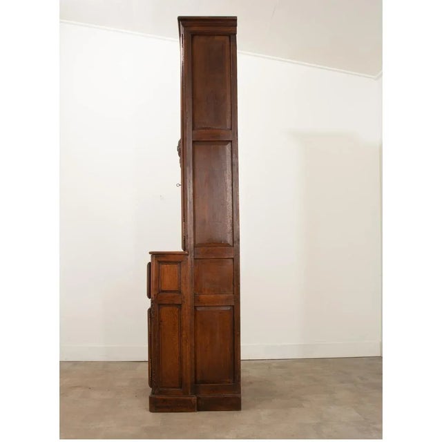 Wood French 18th Century Louis XV Buffet À Deux Corps For Sale - Image 7 of 13