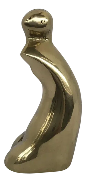 Italian Bronze Abstract Sculpture by Pietro Perin, 1980