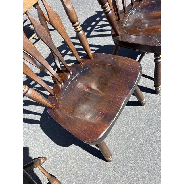 2000 - 2009 Ethan Allen Dining Chairs For Sale - Image 5 of 16
