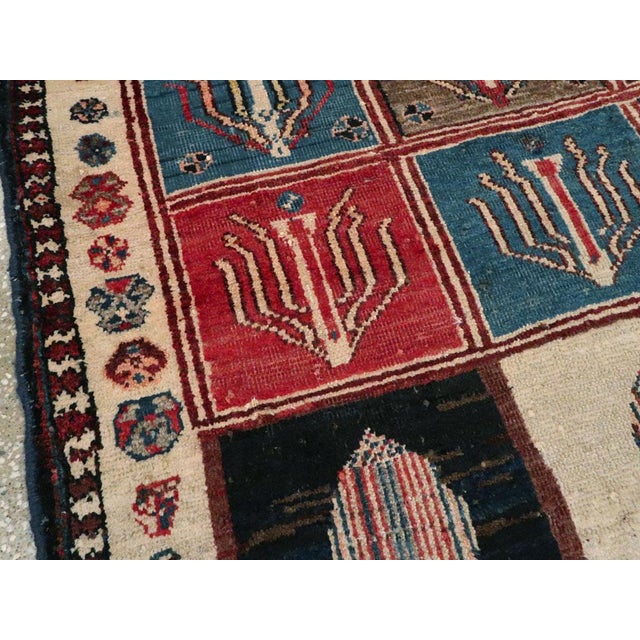 Mid 20th Century Galerie Shabab Collection Early 20th Century Persian Bakhtiari Rug For Sale - Image 5 of 8