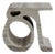 Travertino Silver Marble Prae Stool by Esther Knopfler For Sale