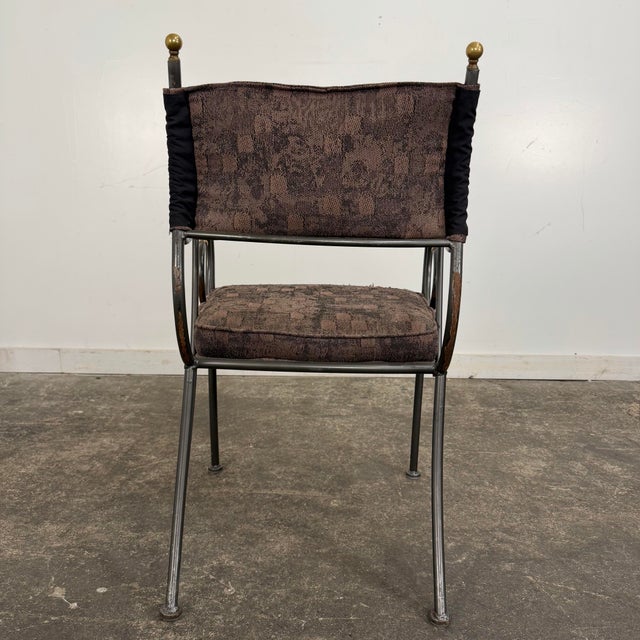 Set of 4 Shaver Howard Scrolled Metal Dining Chairs For Sale In Cleveland - Image 6 of 12