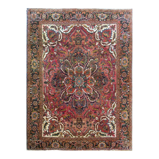 Vintage Persian Heriz Rug For Sale