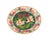 Bring a touch of rustic warmth and vibrant folk art to your interior with this charming vintage hand-painted terracotta...
