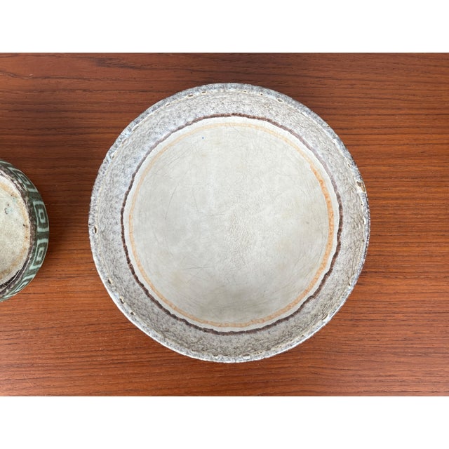 Mid-Century West German Pottery WGP Bowls, 1960s, Set of 2 For Sale - Image 10 of 18