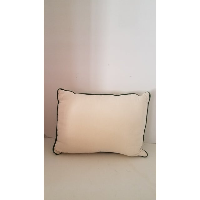 Vintage Tapestry & Canvas Herb & Spice Lumbar Accent Pillows - A Pair For Sale - Image 4 of 5