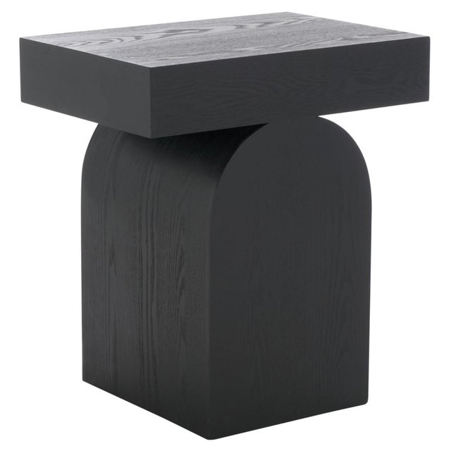 Baraki End Table in Black For Sale In Philadelphia - Image 6 of 8
