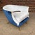 Metal Nello Lenzi Italian Mid Century Chair and Ottoman For Sale - Image 7 of 9